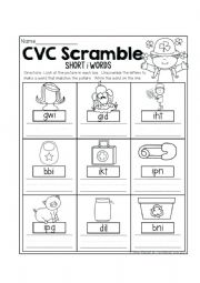 Word Scramble - ESL worksheet by yibijacid
