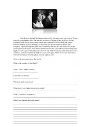 English Worksheet: Red eye movie activity