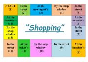 English Worksheet: Shopping