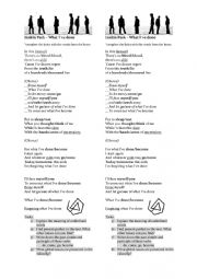 English Worksheet: Linkin Park - What Ive done