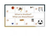 English Worksheet: Demonstratives