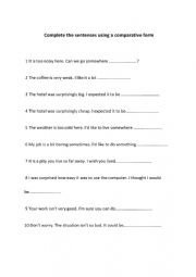 English Worksheet: ADJECTIVES