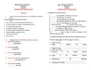 English Worksheet: personal pronouns