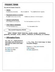 English Worksheet: Present Simple and Present Continuous Tense