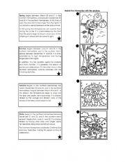 English Worksheet: The seasons 