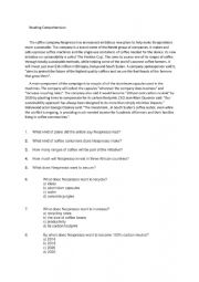 English Worksheet: sustainable developement