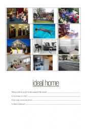 English Worksheet: Your Ideal home