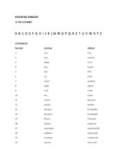 English Worksheet: Review