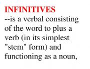 English Worksheet: infinitives