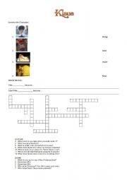 English Worksheet: Klaus Movie Worksheet