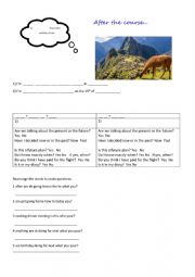 English Worksheet: Future, guided discovery
