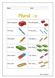 Plural -s