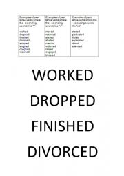 English Worksheet: dictation words