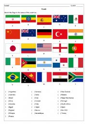 FLAGS & COUNTRIES