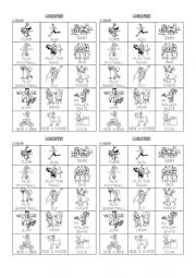 English Worksheet: ABILITIES