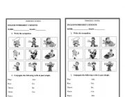 English Worksheet: worksheet