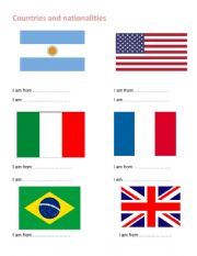 countries and ntionalities