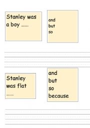 English Worksheet: Flat Stanely