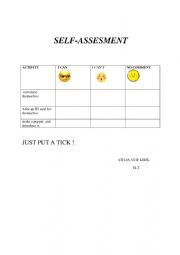 self assesment