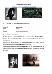 English Worksheet: Gothic Literature