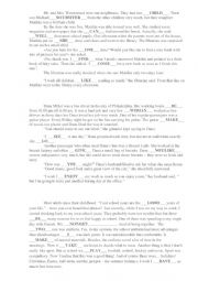 English Worksheet: OGE grammar part