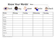 English Worksheet: Spelling 