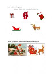 English Worksheet: Santa Claus / Saint Nicholas