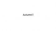 English Worksheet: Autumn Flashcards