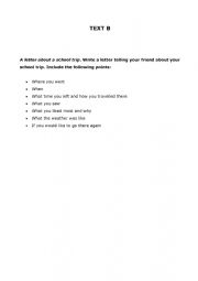 English Worksheet: LETTER