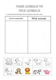 English worksheets: the animals worksheets, page 125