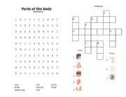 English Worksheet: Parts of the body