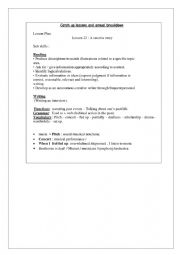 English Worksheet: A success story : lesson 22 