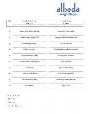 escape room riddle and number lock esl worksheet by vjash