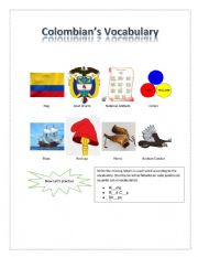 Colombian�s vocabulary