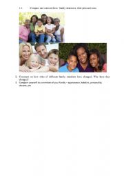 FAMILY - ESL worksheet by morwen