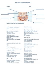 English Worksheet: Listening activity - Work with personality and appearance 