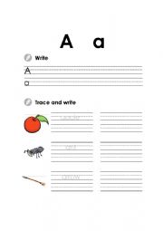 English Worksheet: Phonics practice_A