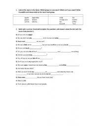 Countable and Uncountable nouns - ESL worksheet by fortknox