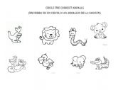 English Worksheet: Animals