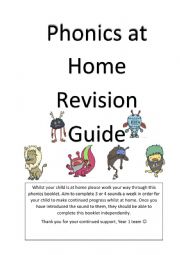 English Worksheet: Phonics Booklet Part 1