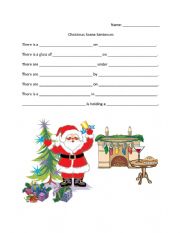 Christmas Scene Sentences