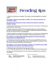 Reading tips for IELTS success