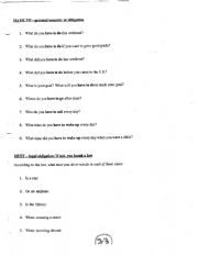 English Worksheet: have to and must 