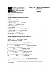 English Worksheet: REVIEW