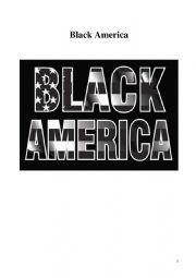 English Worksheet: History of black America