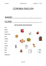 English Worksheet: WORKING WITH WORDS