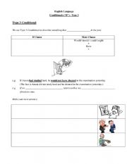 English Worksheet: Conditionals Type 3