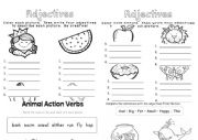 English Worksheet: Adjectives