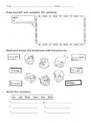 English Worksheet: english activities