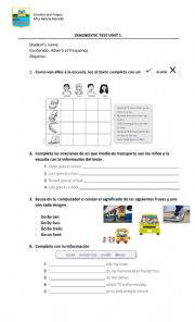 English Worksheet: adverbs of frequency